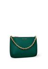 Katie Loxton Astrid Chain Clutch Bag, Emerald Green