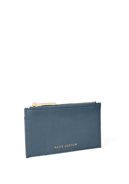 Katie Loxton Fay Coin Wallet Card Holder, Navy Blue