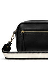 Katie Loxton Hallie Double Strap Crossbody Bag, Black