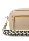 Katie Loxton Hallie Double Strap Crossbody Bag, Light Taupe