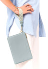 Katie Loxton Hallie Wristlet Pouch, Duck Egg Blue