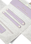 Katie Loxton February Birthstone Jewellery Roll, Amethyst