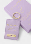 Katie Loxton Birthstone Keyring, February