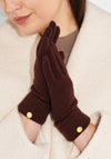 Katie Loxton Knitted Glove, Cacao