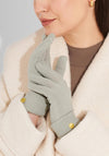 Katie Loxton Knitted Glove, Cool Grey