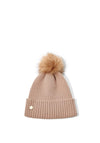 Katie Loxton Knitted Hat, Soft Tan