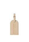 Katie Loxton Sentiment Luggage Tag, Light Taupe