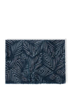 Katie Loxton Geometric Star Metallic Scarf, Navy & Silver Foil
