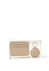 Katie Loxton Mum Keyring & Card Holder Set, Light Taupe