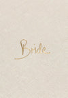 Katie Loxton Bride Perfect Pouch, Gold