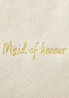 Katie Loxton Maid Of Honour Perfect Pouch, Gold