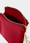 Katie Loxton Zana Slim Mini Crossbody Bag, Red