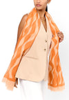 Katie Loxton Ripple Wave Scarf, Orange