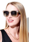 Katie Loxton Roma Sunglasses, Mink
