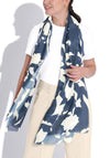 Katie Loxton Abstract Floral Printed Scarf, Abstract Floral