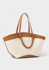 Katie Loxton Siena Canvas Tote Bag, Warm Tan