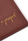 Katie Loxton Bon Voyage Travel Wallet, Cacao
