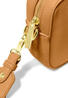 Katie Loxton Zana Mini Canvas Strap Crossbody Bag, Tan