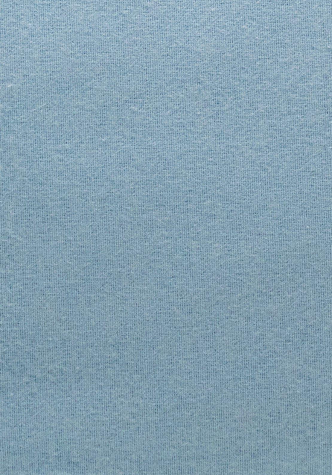 The Home Studio Brushed Cotton Flat Sheet, Blue