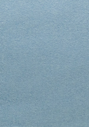 The Home Studio Brushed Cotton Flat Sheet, Blue