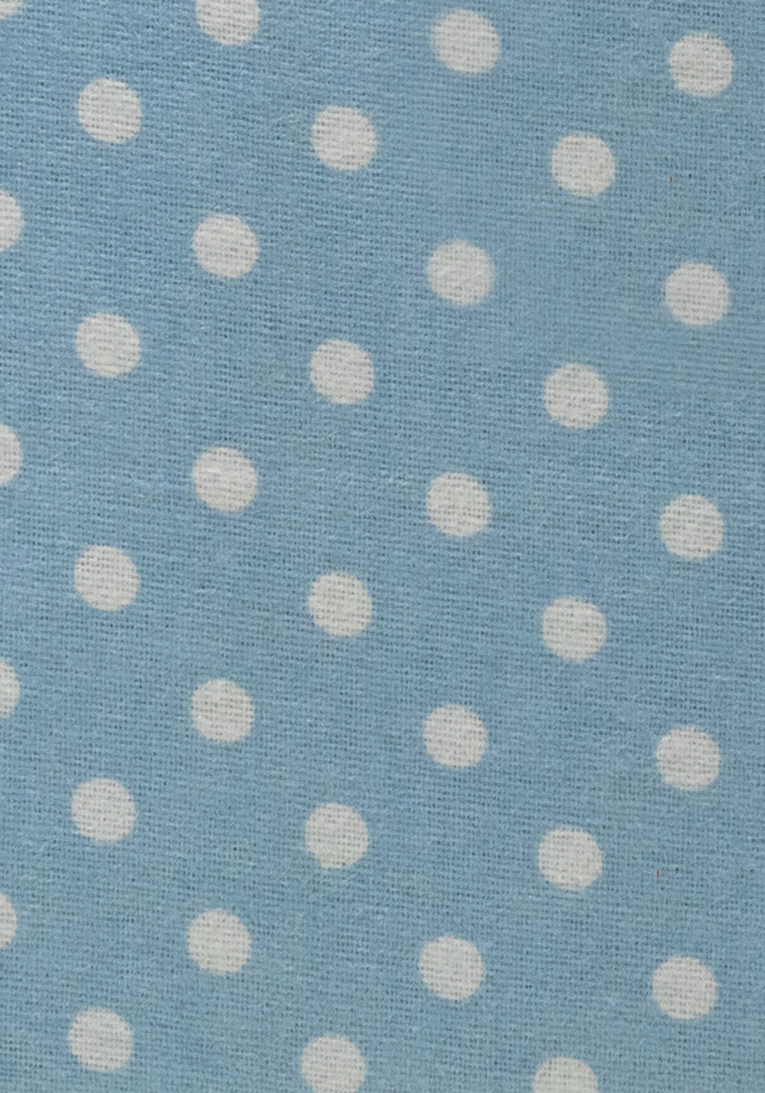 The Home Studio Brushed Cotton Spotted Pillowcase Pair, Blue