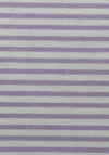 The Home Studio Brushed Cotton Stripe Pillowcase Pair, Purple