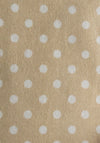 The Home Studio Brushed Cotton Spotted Pillowcase Pair, Natural
