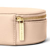 Katie Loxton Oval Jewellery Box, Nude Pink