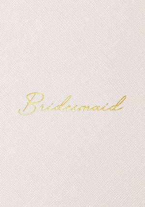 Katie Loxton ‘Bridesmaid’ Bridal Sentiment Pouch, Pearlescent