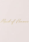Katie Loxton ‘Maid of Honour’ Bridal Sentiment Pouch, Pearlescent