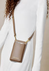 Katie Loxton Perri Phone Bag, Mocha