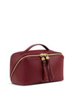 Katie Loxton Soho Medium Makeup and Wash Bag, Wine