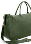 Katie Loxton Ascot Suedette Weekend Bag & Pouch Organiser, Green