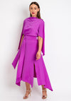 Kevan Jon Como Open Sleeve Maxi Dress, Amethyst