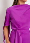 Kevan Jon Como Open Sleeve Maxi Dress, Amethyst