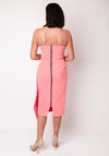Kevan Jon Jasmine Bow Bandeau Pencil Dress, Pink