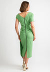 Kevan Jon Safia Bow Pencil Dress, Pistachio