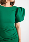 Kevan Jon Sophie Sleeve Midi Dress, Kelly Green
