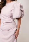 Kevan Jon Sophie Sleeve Midi Dress, Lavender