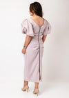 Kevan Jon Sophie Sleeve Midi Dress, Lavender