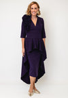 K JON DEL SCUBA AMARA ROSET PLUNGE MIDI &OSKIRT