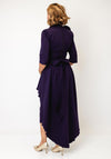 K JON DEL SCUBA AMARA ROSET PLUNGE MIDI &OSKIRT