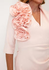 K JON DEL SCUBA AMARA ROSET PLUNGE MIDI &OSKIRT