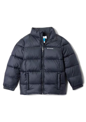 Columbia Kids Puffect Long Sleeve Puffer Jacket, Black