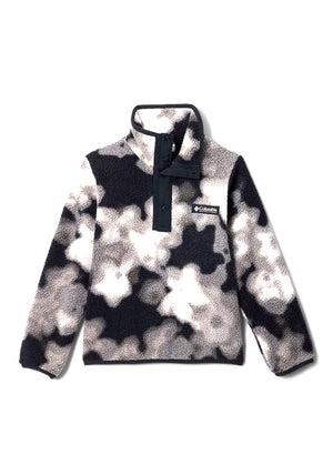 Columbia Kids Helvetia Print Fleece, Black