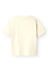 Name It Kid Girl Iconic Short Sleeve Tee, Summer Sand