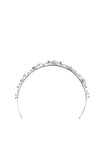 Isabella Floral Beaded Communion Tiara, White