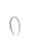 Little People Diamante and Pearl Communion Headband, White