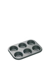 Kitchen Craft Masterclass 6 Hole Baking Tin