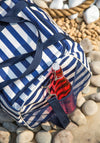 Kitchen Craft Jumbo Lulworth Family Cool Bag, Blue Stripe